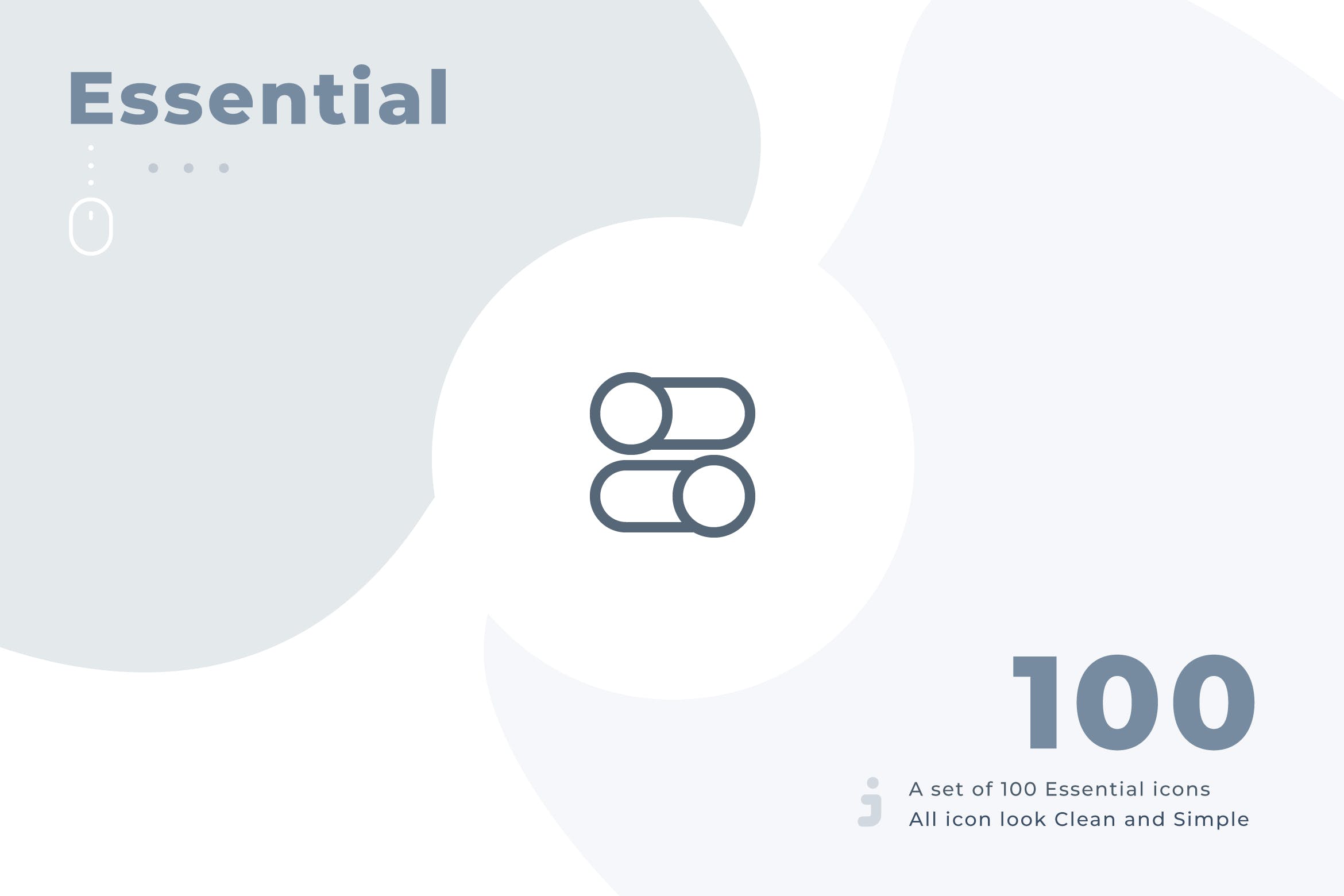 100个系统级图标系列线性图标源文件下载100 Essential icon set – Material