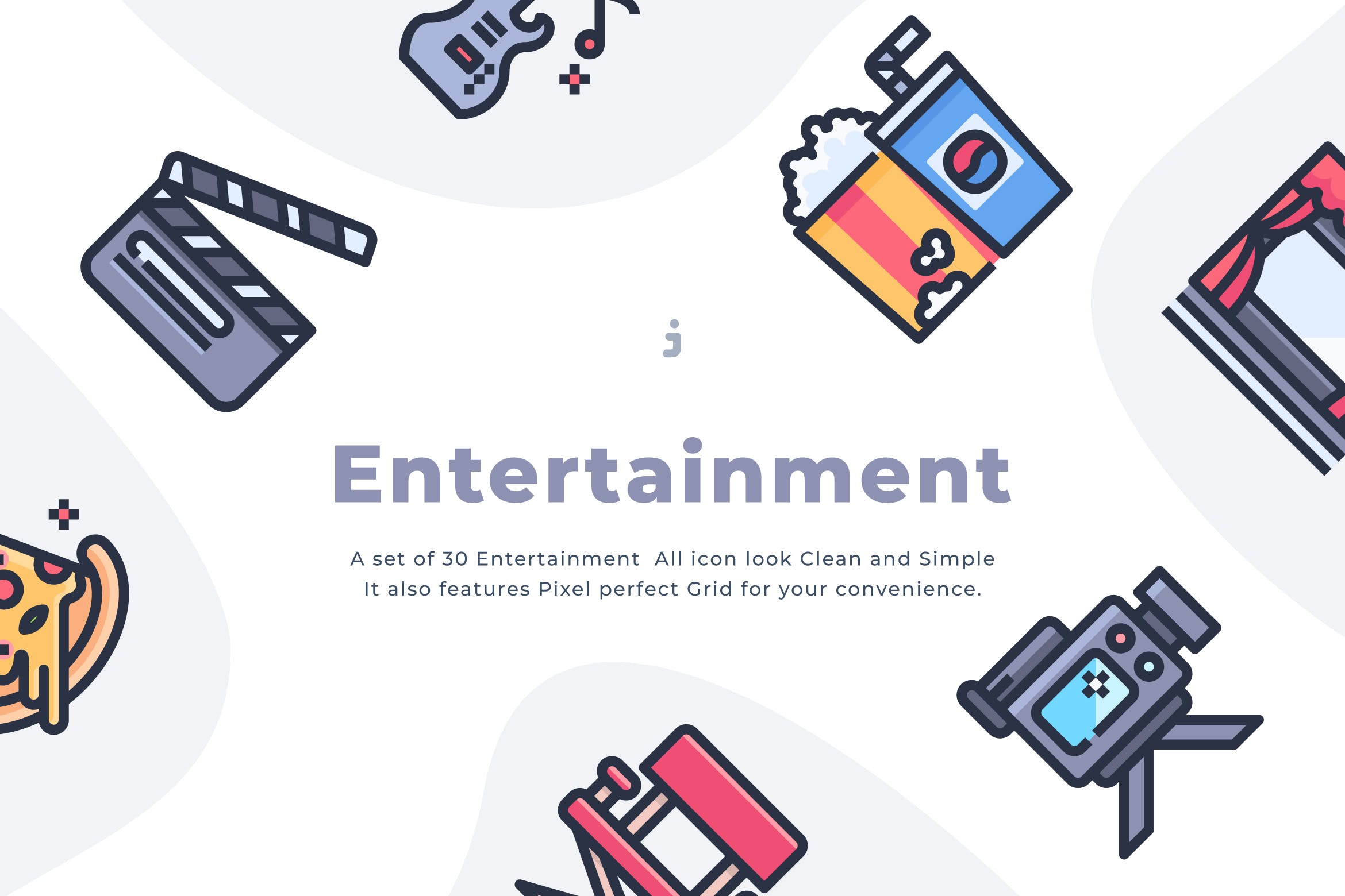 30个娱乐电影类系列图标源文件下载30 Entertainment Icons
