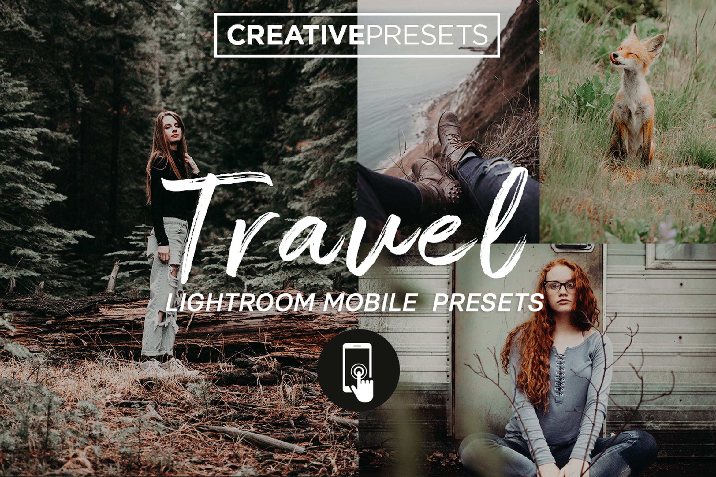 胶片感年代感光线和色彩照片效果处理LR预设Travel Lightroom Mobile Preset