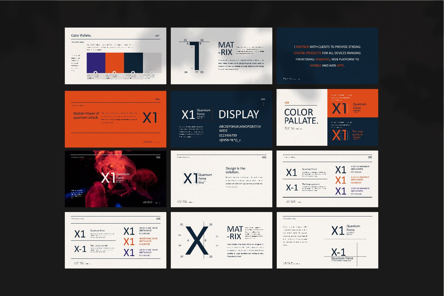 高端品牌介绍演示创意多用途PPT模板X1 – Minimal Creative Powerpoint插图10