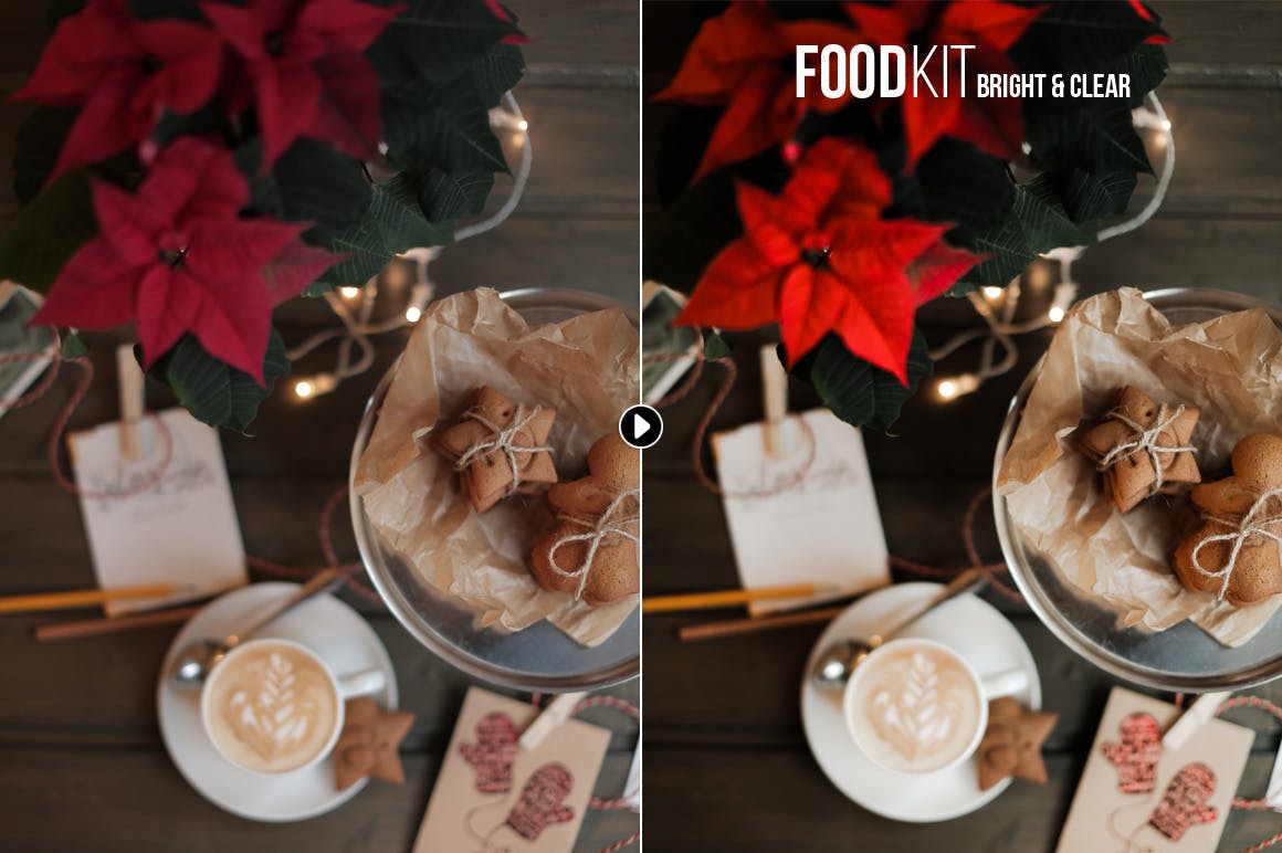 美食西餐摄影调色系列照片效果处理LR预设FoodKit Food Presets for Lightroom ACR插图13