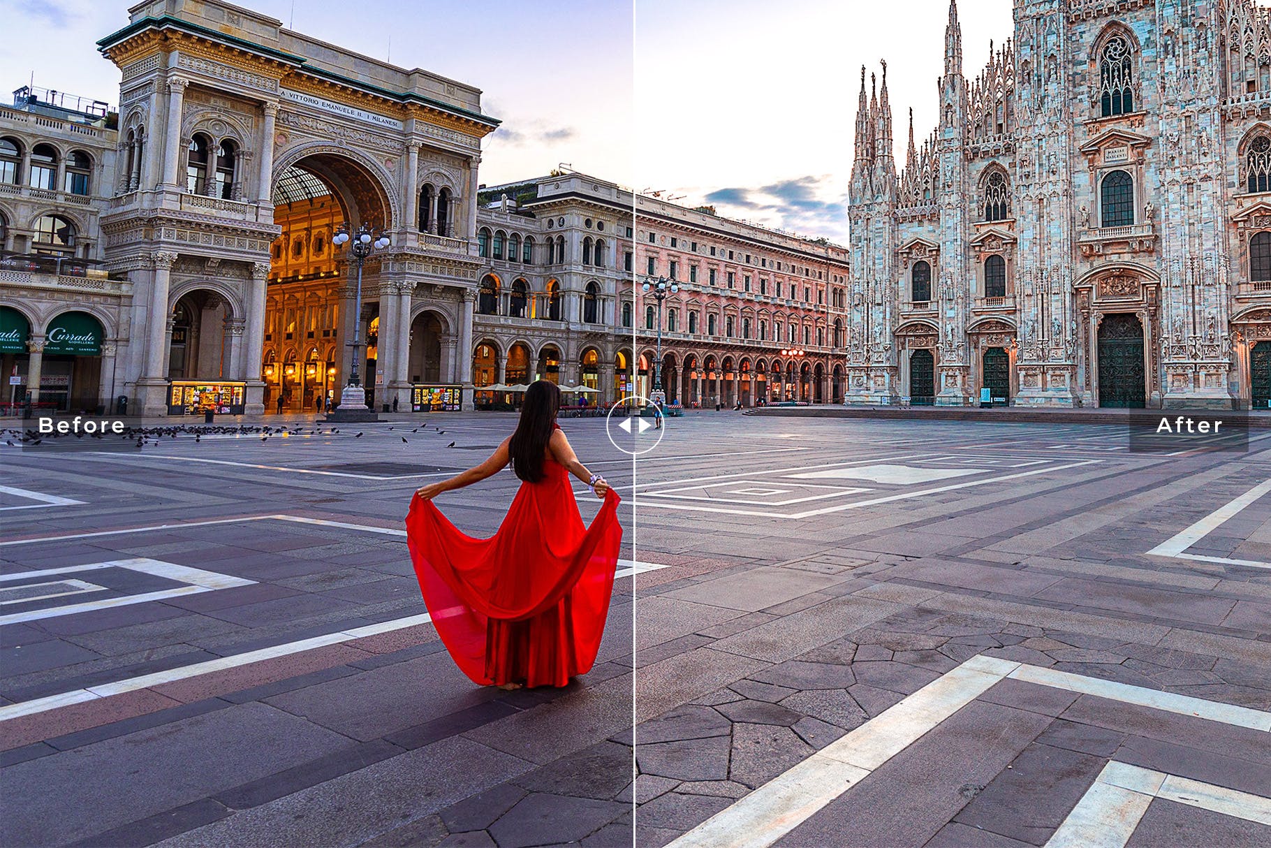 高亮度照片调色照片效果处理LR预设Milan Mobile Desktop Lightroom Presets插图4
