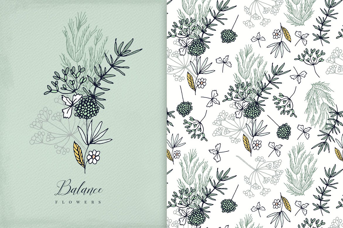 平衡花绿植品牌素材模板下载Balance Flowers插图2