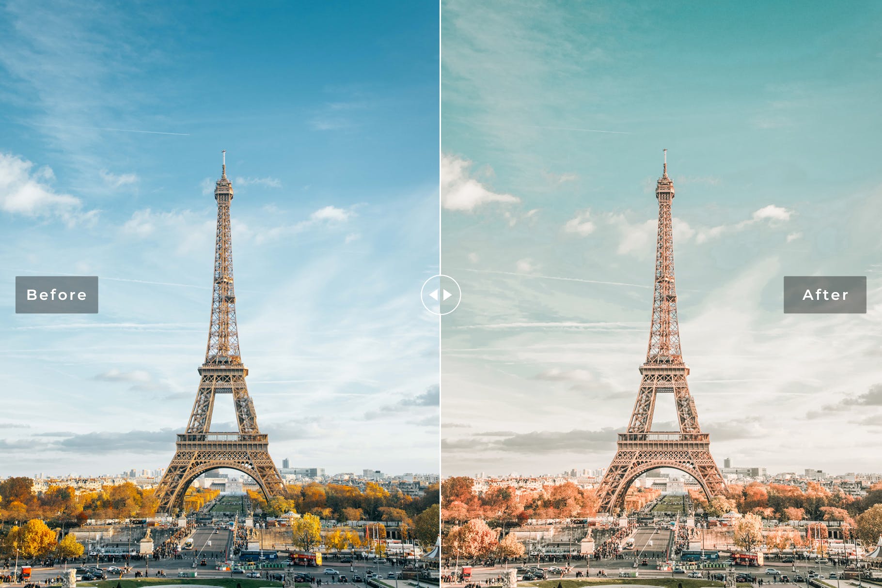 柔和的梦幻感觉照片效果处理LR预设Parisian Mobile Desktop Lightroom Presets插图2