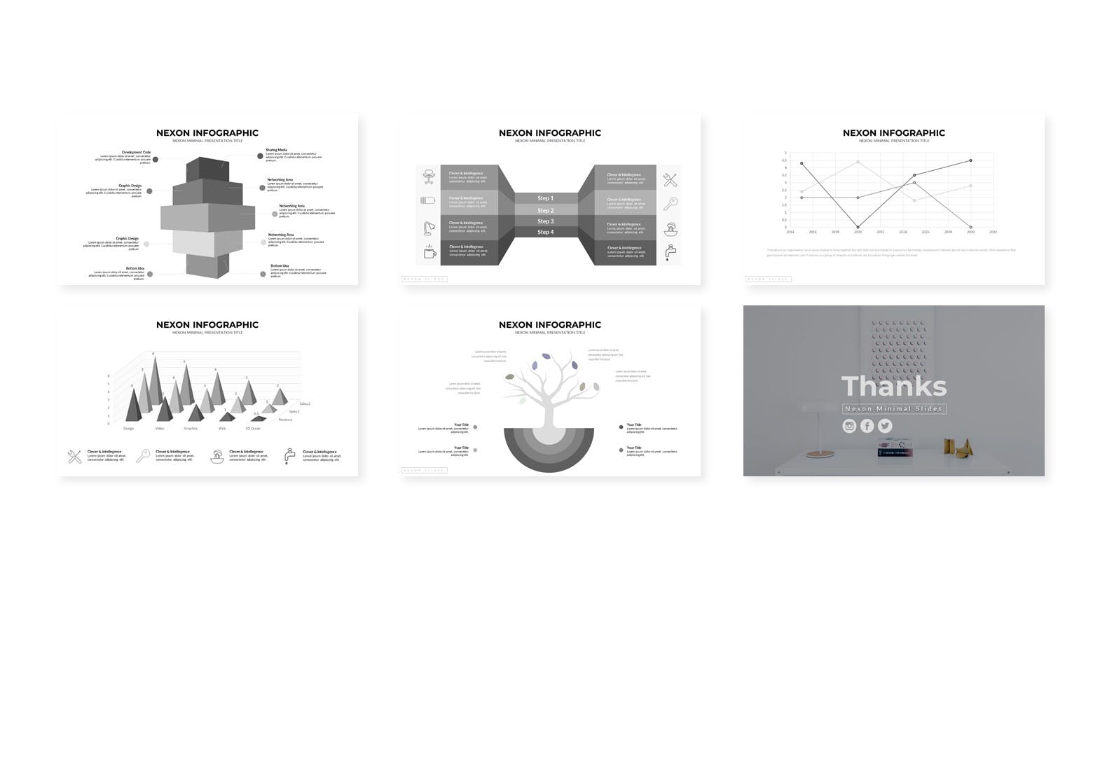 市场策划/商业活动宣讲PPT幻灯片模板Nexon Google Slides Template插图2