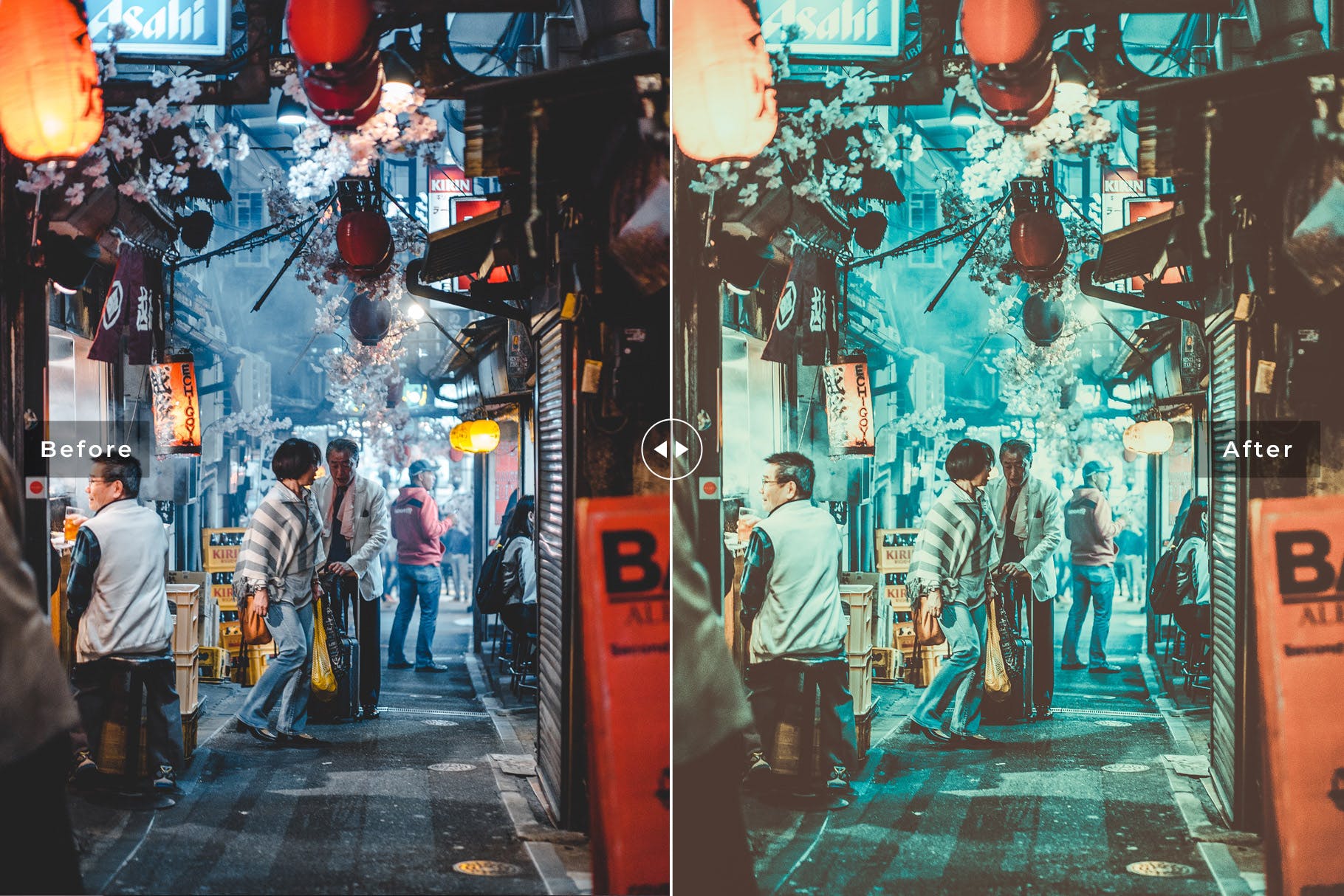 夜总会派对摄影照片效果处理LR预设Night Life Mobile Desktop Lightroom Presets插图4