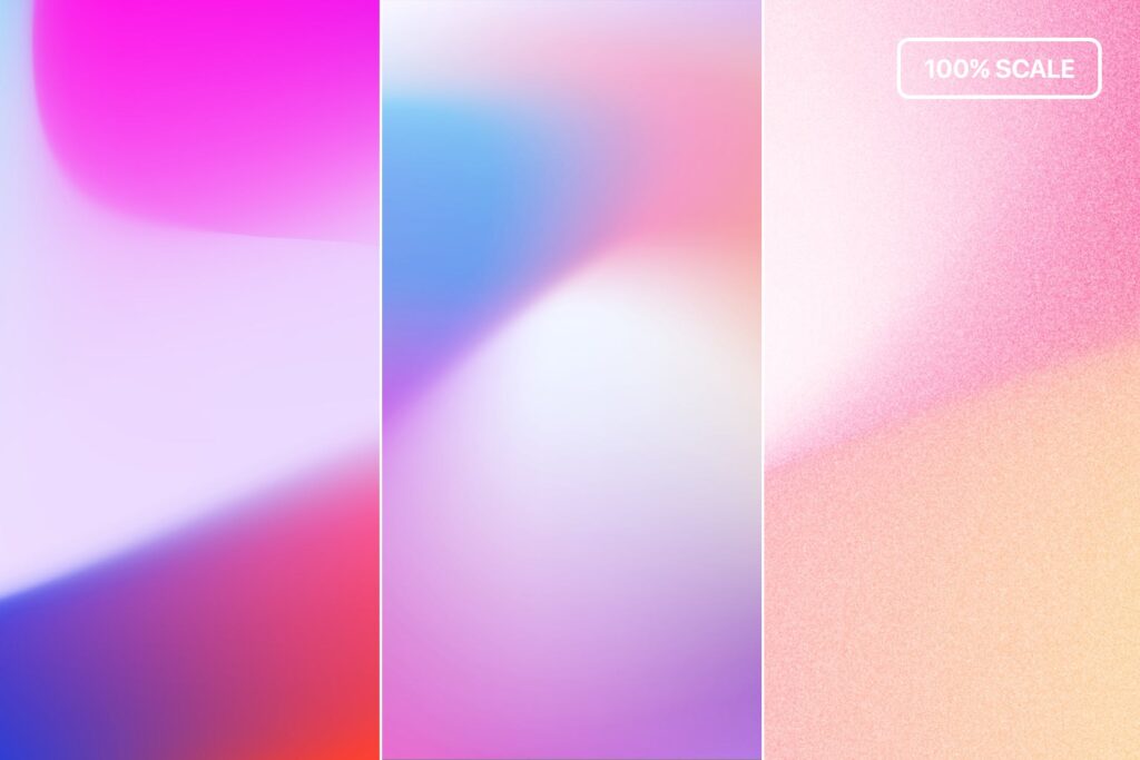 多彩渐变背景手机壁纸渐变背景主题元素下载Vivid Gradients Backgrounds插图4