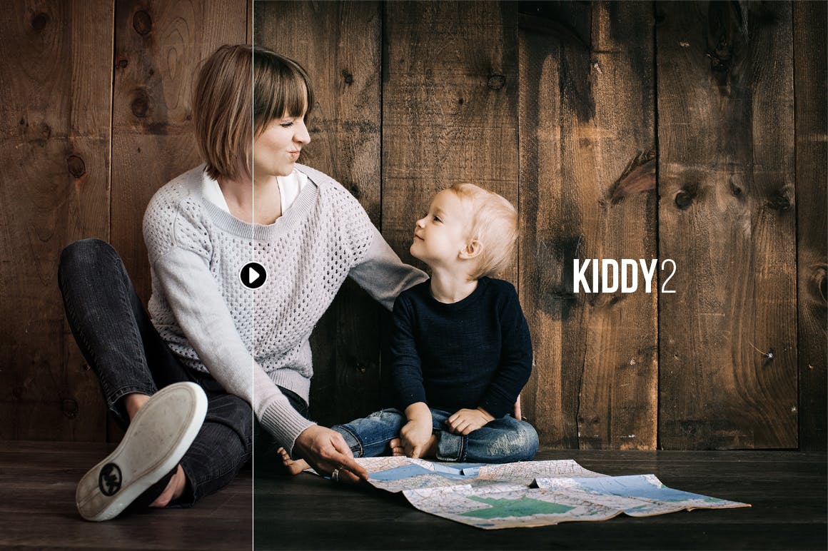 儿童新生儿和家庭摄影必备的Lightroom预设Kiddy Children Presets for Lightroom ACR插图5