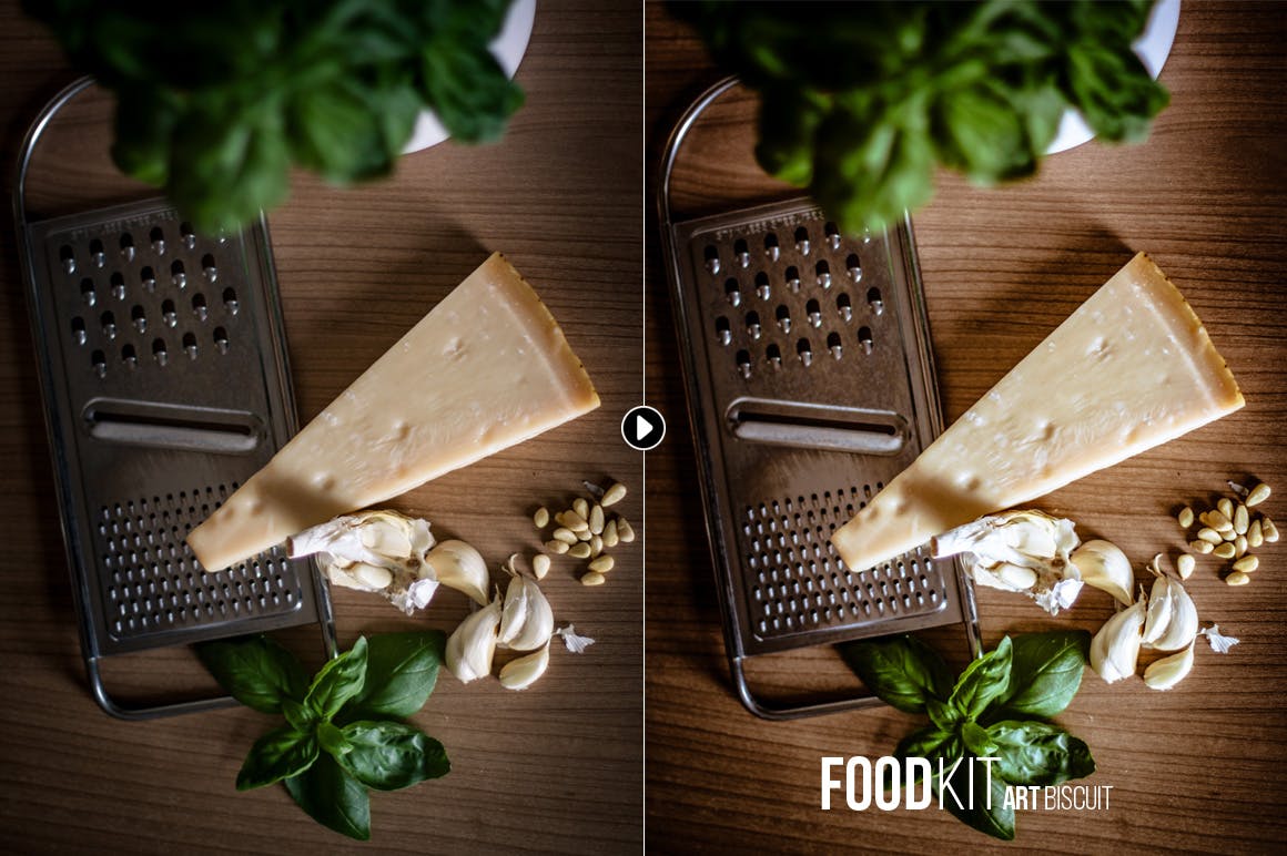 美食西餐摄影调色系列照片效果处理LR预设FoodKit Food Presets for Lightroom ACR插图6