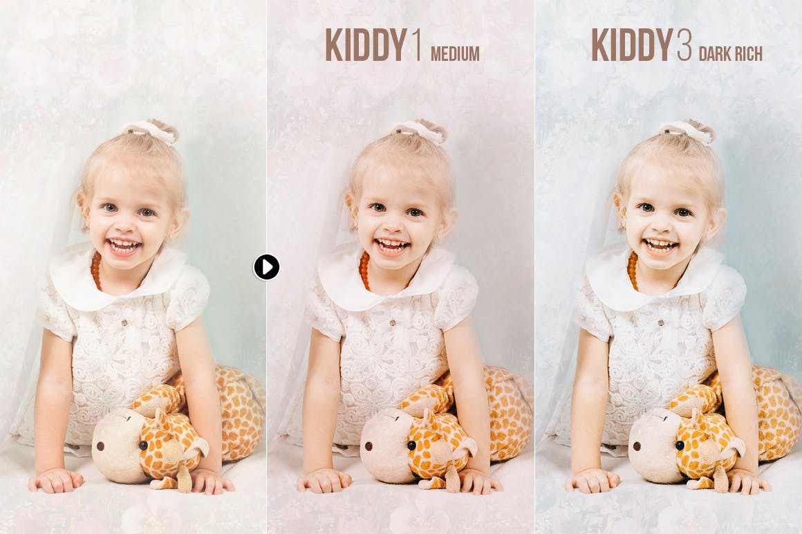 儿童新生儿和家庭摄影必备的Lightroom预设Kiddy Children Presets for Lightroom ACR插图6