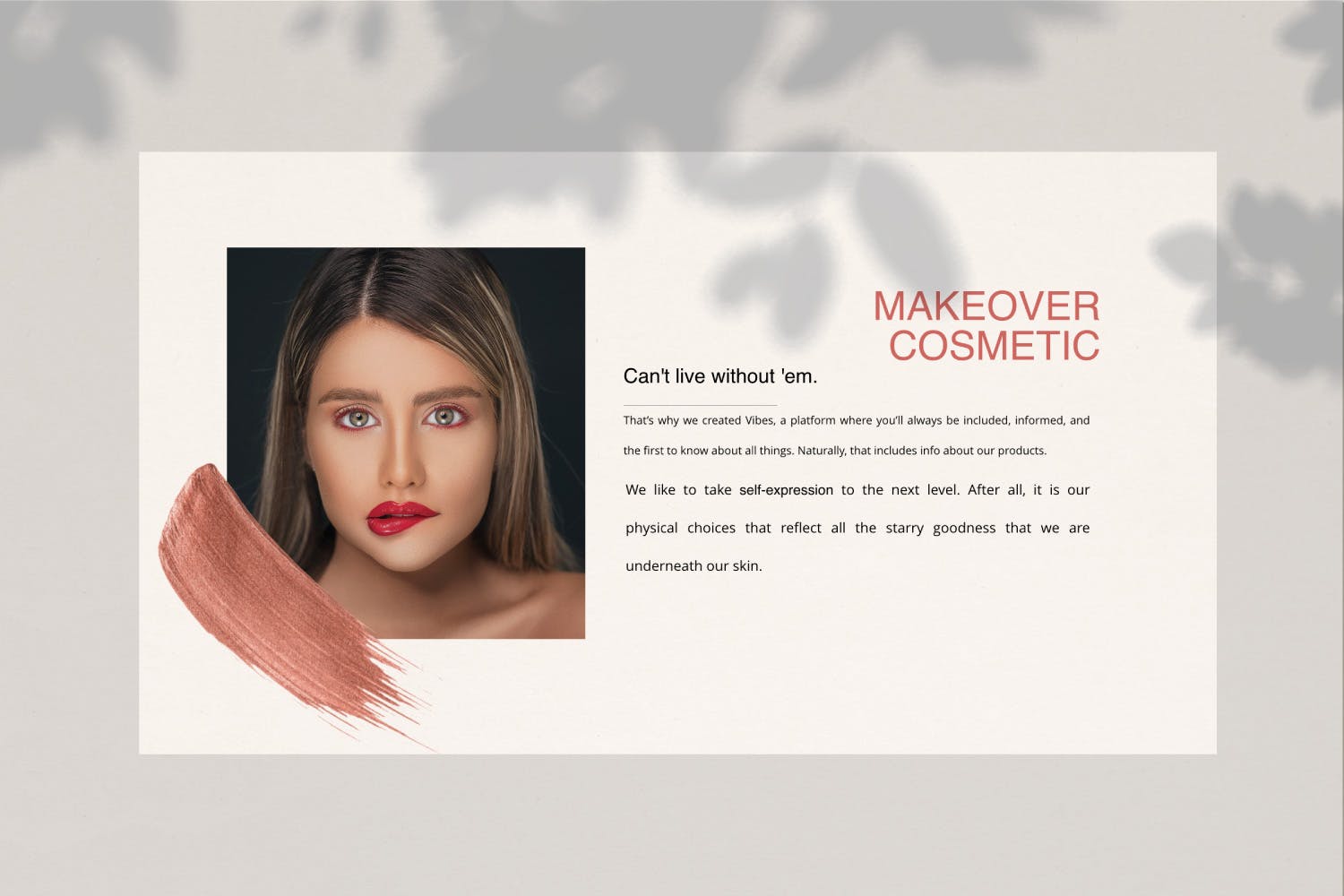 电子商务产品策划Cosmetics Powerpoint插图7