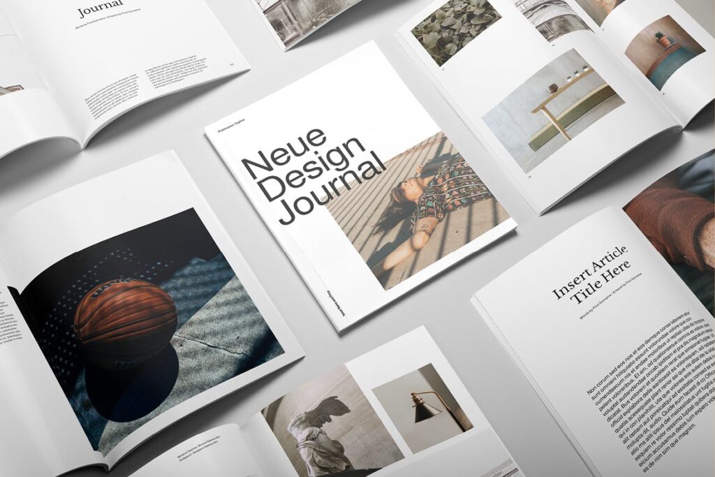 企业多用途业务介绍画册模板Neue Magazine