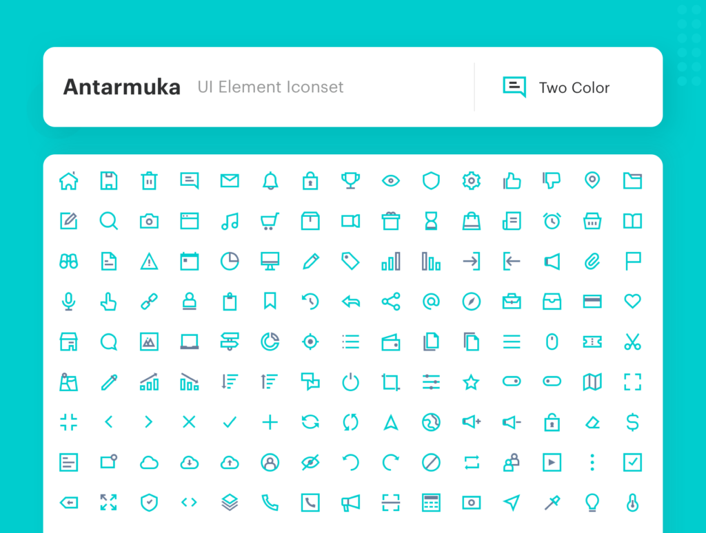 后台管理系统线性图标源文件素材Antarmuka UI element icon 0 19 PREVIEW插图6