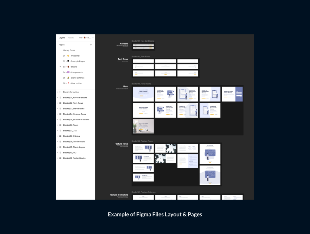 门户网站素材模板/门户网站UI界面素材设计套件素材Landing Page Builder – UI Kit插图6