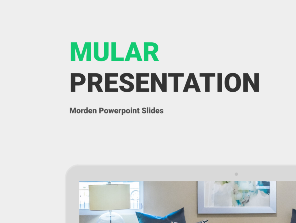 现代工业设计产品设计模板素材幻灯片文件Mular Presentation插图1