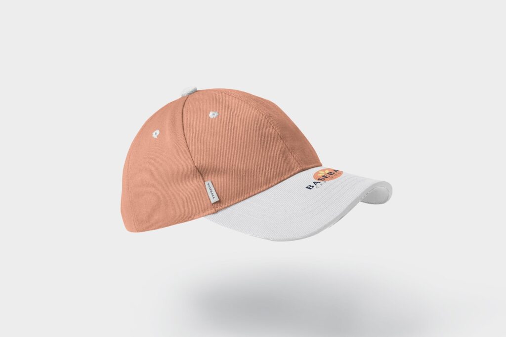 华丽棒球帽子品牌模型样机效果图Baseball Cap Mockup YL582BA