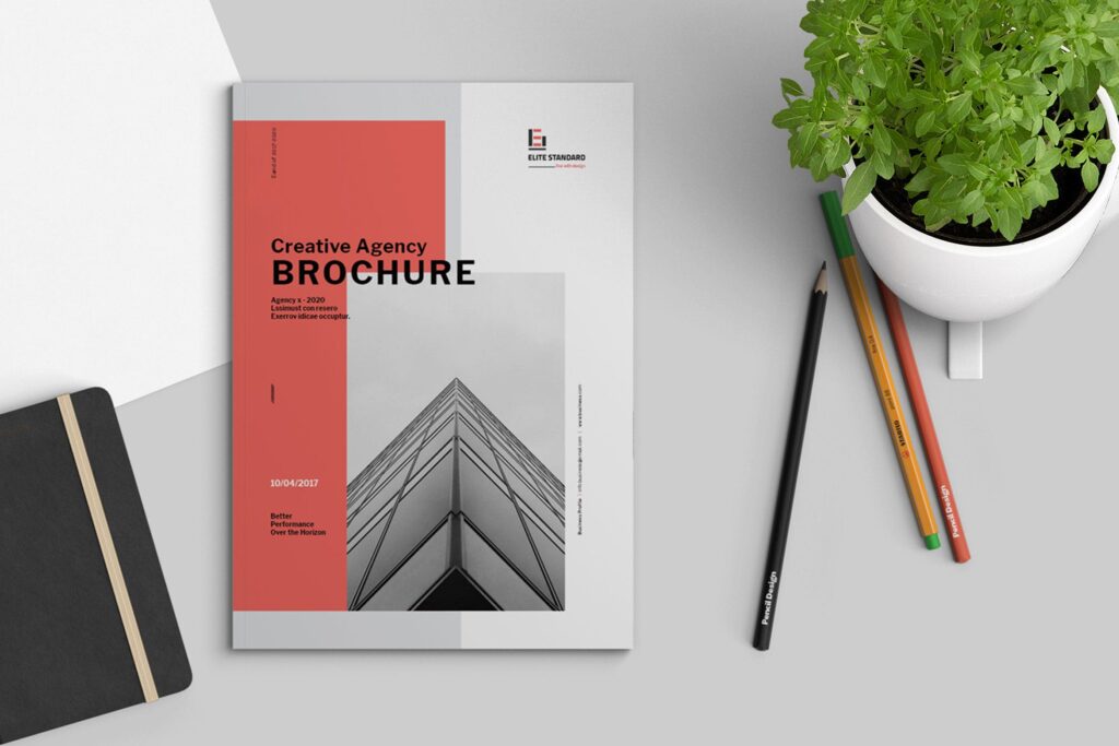 建筑行业商务咨询宣传手册模板Business Brochure