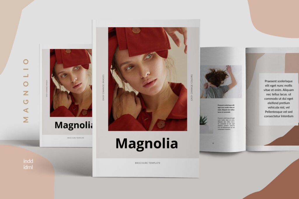 设计师工作室内设计目录/生活方式周刊杂志模版MAGNOLIA Magazine