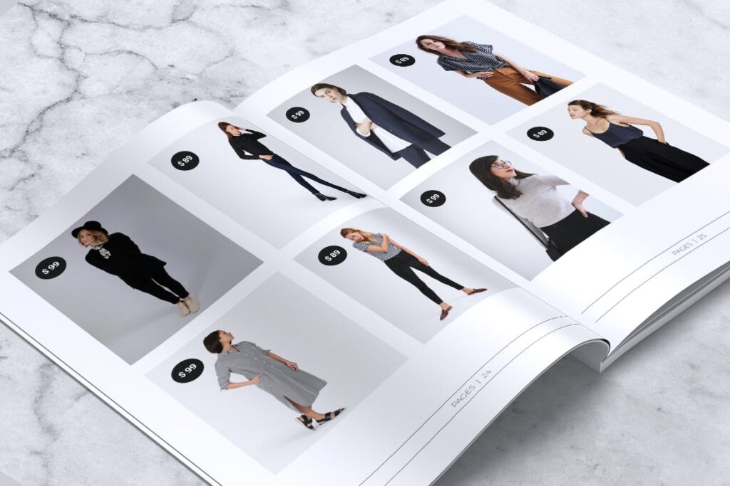 女性时尚服装品牌杂志模板BLANKS Minimal Fashion Magazine插图9