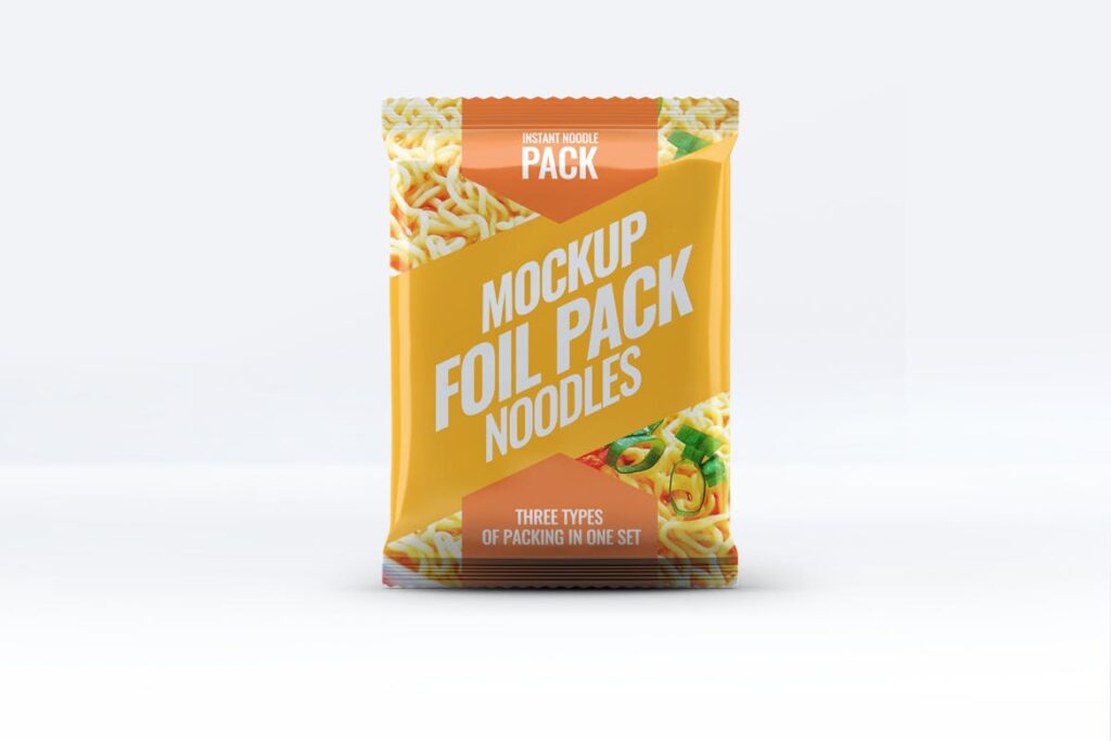 简约速食真空包装模型样机素材下载Instant Food Packages MockUp Bundle插图9