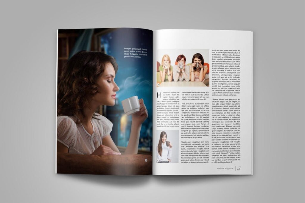 简约高端企业多用途/生活美学类周刊杂志模板Minimal Magazine Template插图12
