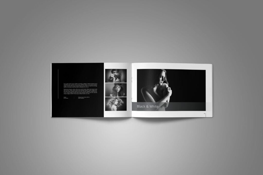 现代摄影作品集/相册杂志展示模板Photo Album Template插图7