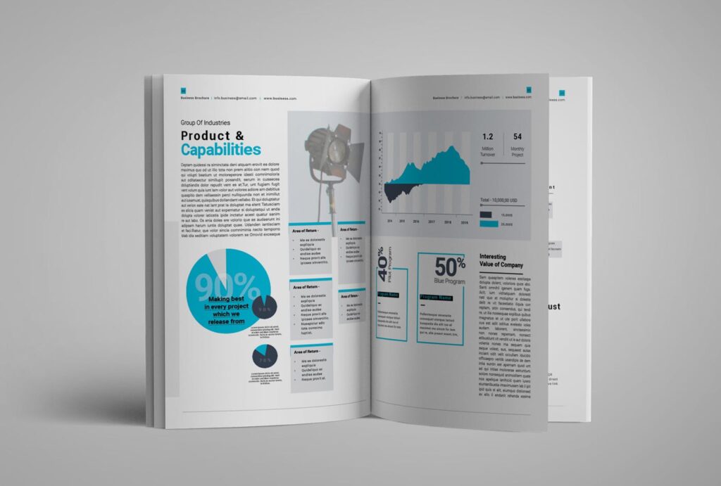 企业简介商务手册历史介绍杂志画册模板Business Profile插图13