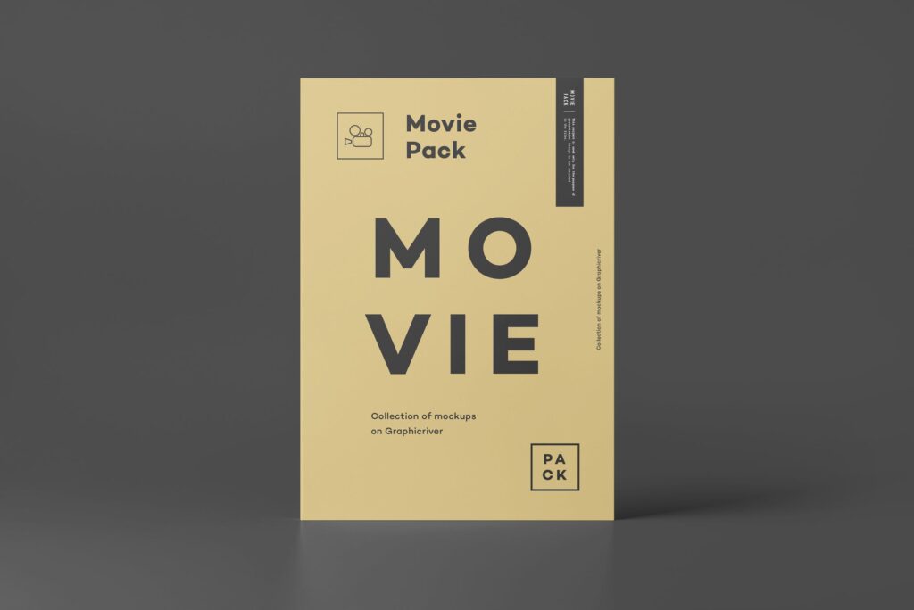 电影唱片光盘包装模型样机效果图Movie Pack Mockup 4插图13