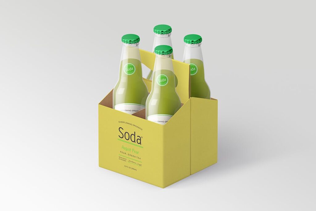 都市现代设计风格苏打饮料瓶包装实物模型样机下载Soda Drink Bottle Packaging MockUps Vol1插图14