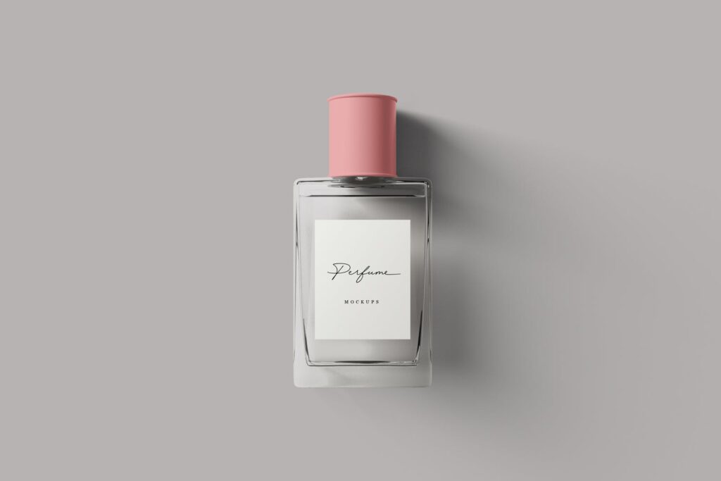 女性高端奢侈品牌香水样机模型效果图Perfume Mockups DM3N9SP插图1