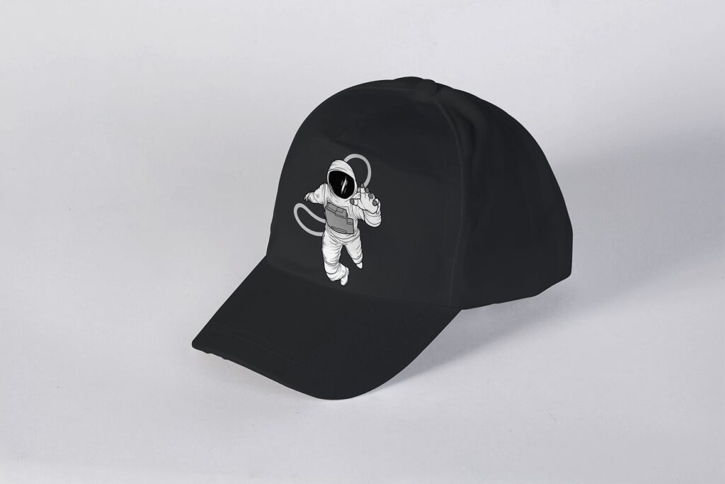 男女通用的帽子模型样机素材下载Unisex Multipurpose Cap Mock Up插图1