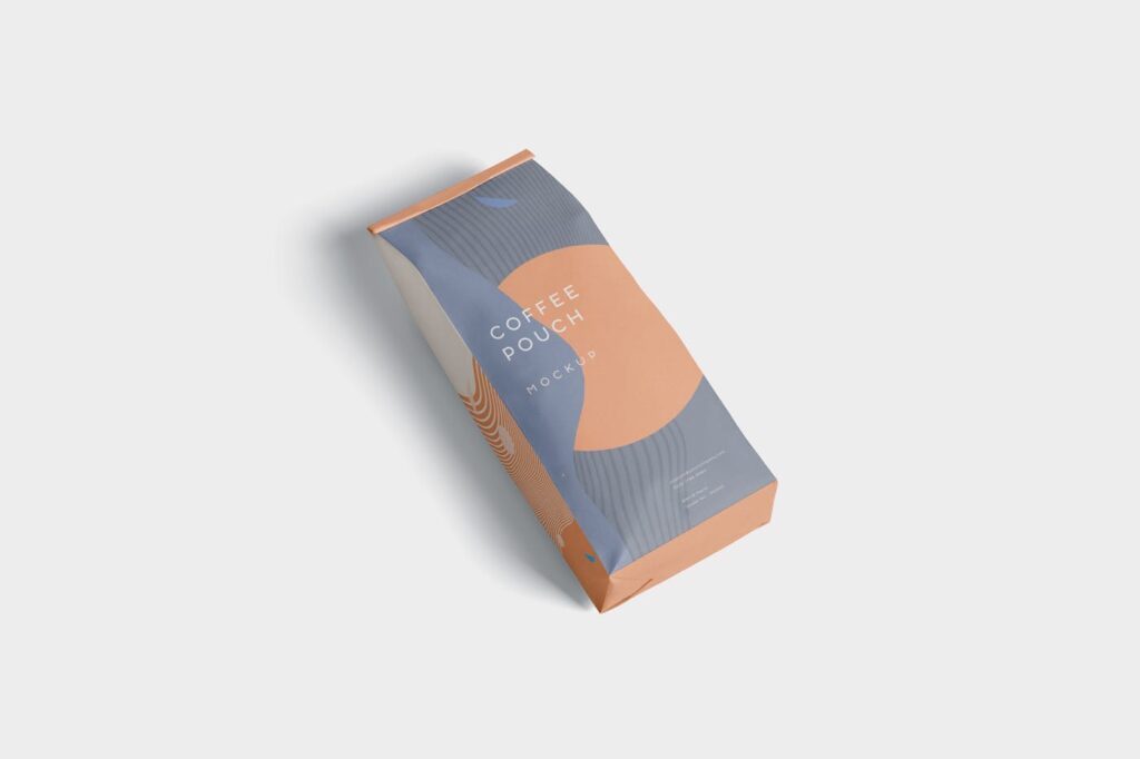 法国咖啡自封袋样机素材模板下载4 Coffee Pouch Mockups YE7NJ2F插图2