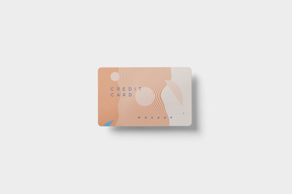 名片包装盒样机模型/信用卡模型样机素材下载5 Credit Card Mockups插图2