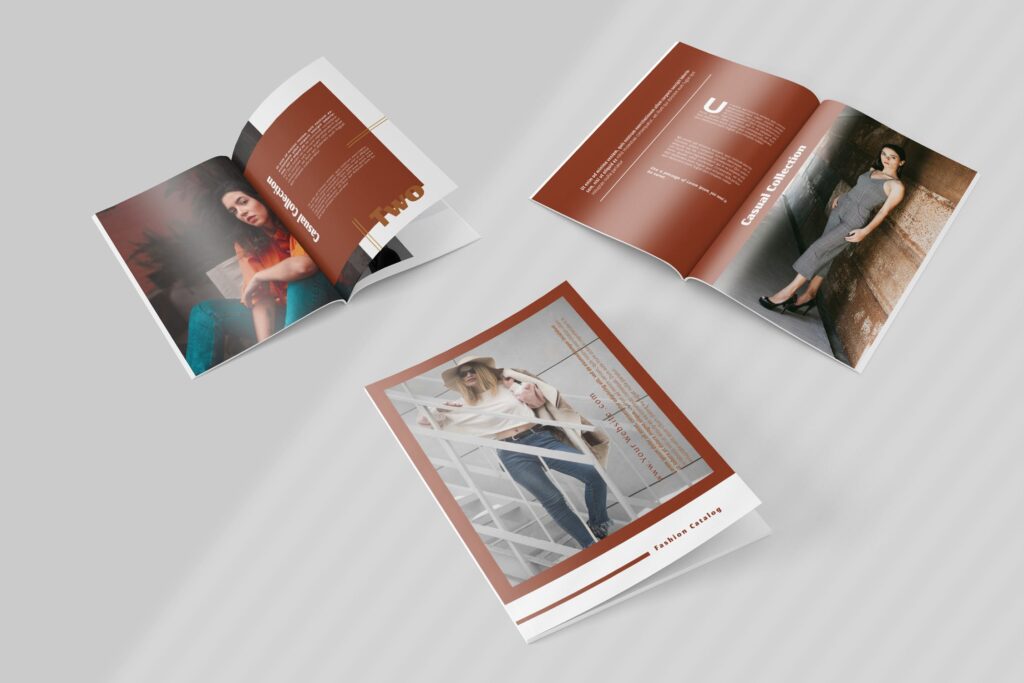 时尚的产品目录画册杂志模板素材下载Alinea Fashion Lookbook Template插图2