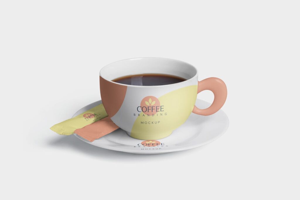 咖啡品牌手提包装袋模型样机素材下载Coffee Branding Mockups 4LYFZ7U插图2