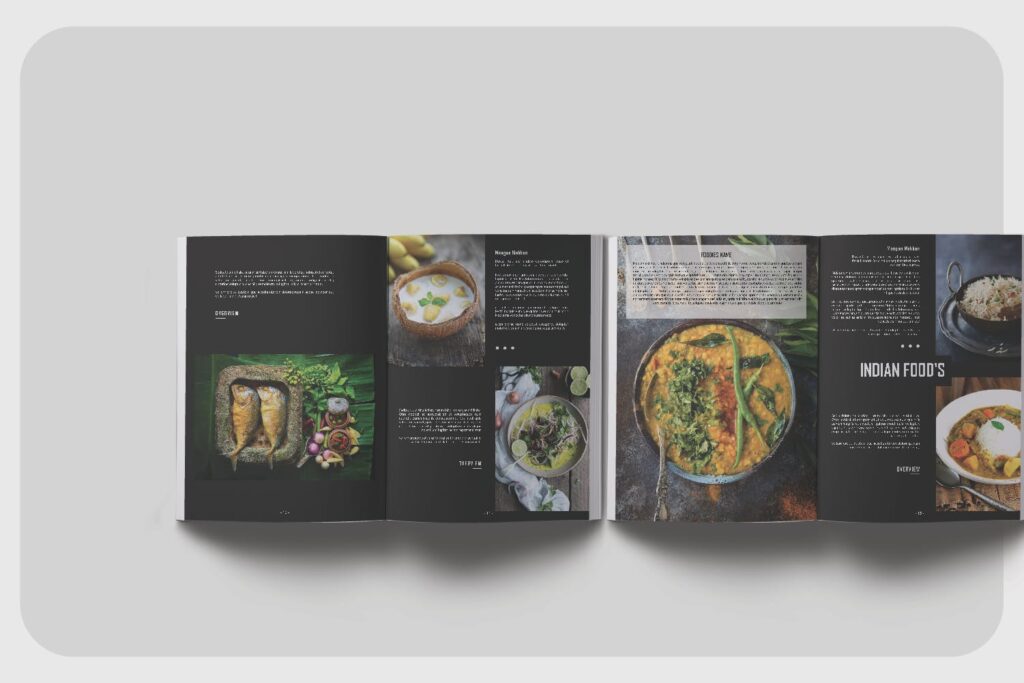 高端美食家餐饮美食料理周刊杂志模板FOODIES Photograph Lookbook插图2