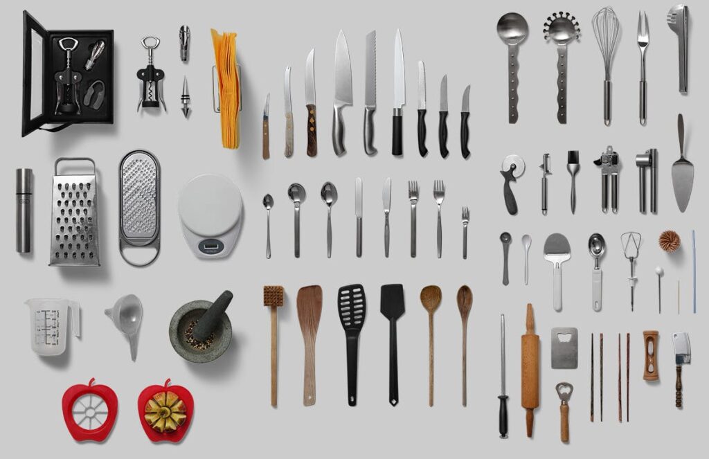 厨房餐具工具类餐饮工具品牌VI模板素材Kitchen Scene Gen Kitchenware Tools插图2