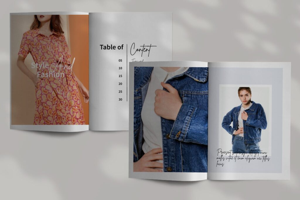 工作室室内设计行业产品目录展示画册Style Fashion Brochure Minimal Company Agency插图2