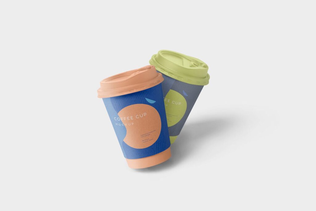 热饮文艺咖啡纸杯样机模型素材下载4 Awesome Coffee Cup Mockups插图3