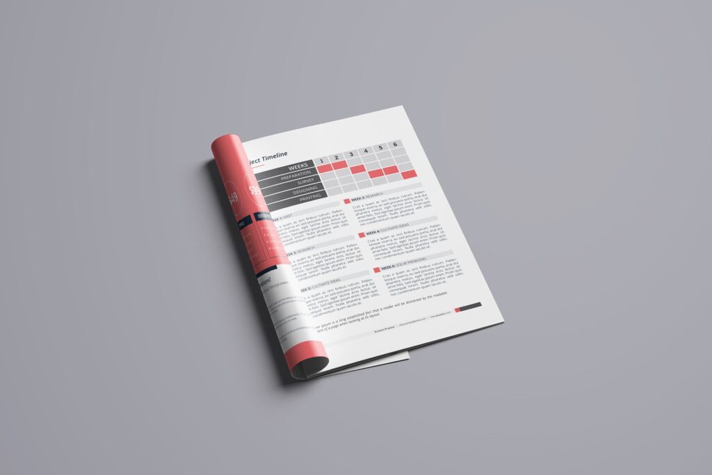 企业规划书杂志画册模板素材样机下载Business Proposal 2N6PG5插图2