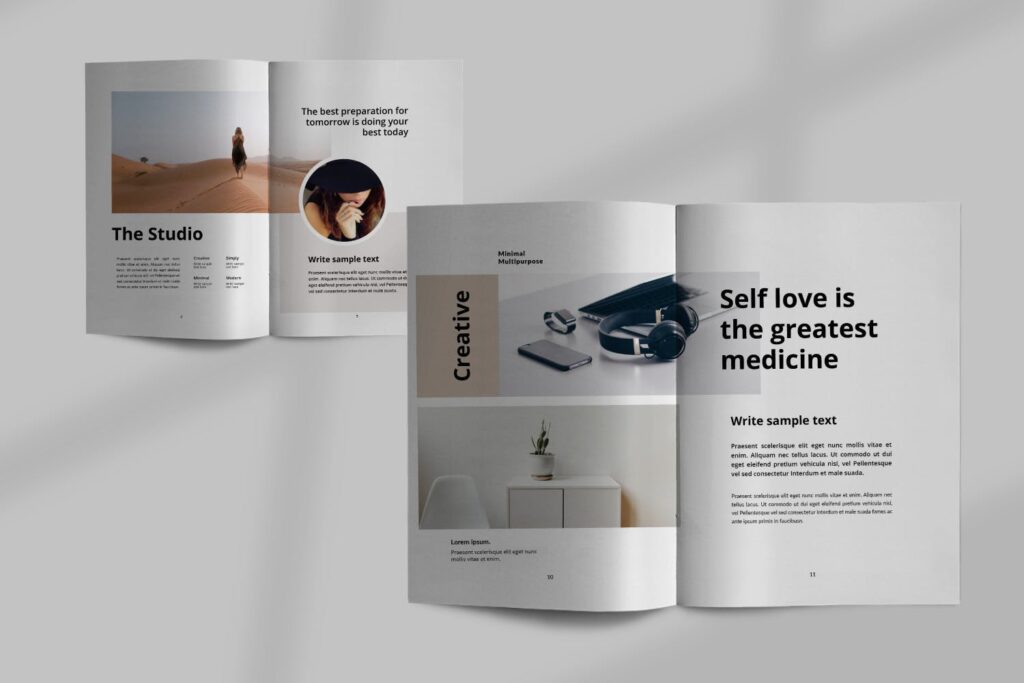 设计师工作室内设计目录/生活方式周刊杂志模版MAGNOLIA Magazine插图3