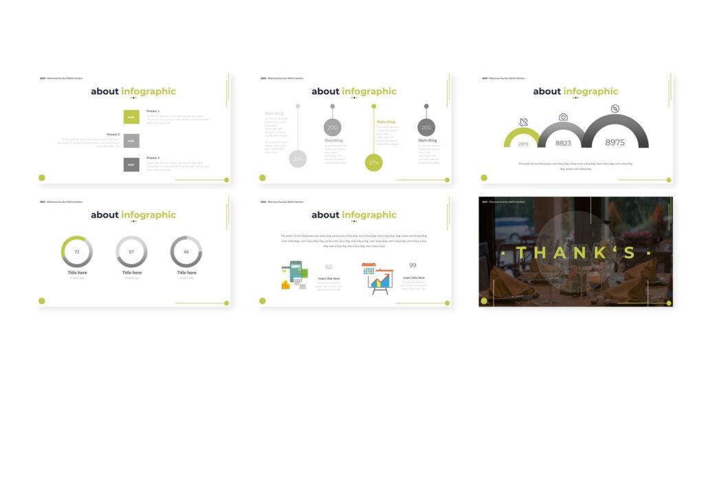 美食餐饮类创意菜品PPT幻灯片模板Manner Google Slides Template插图3