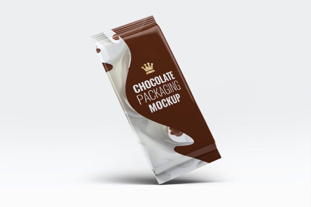 巧克力保障模型样机素材下载Chocolate Packaging Mock Up插图4