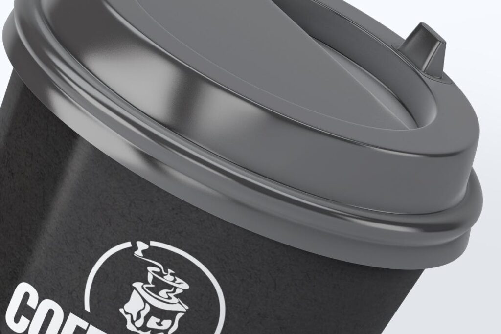 咖啡热饮杯模型多角度样机下载Coffee Cup MockUp V2 6T4CMLV插图4