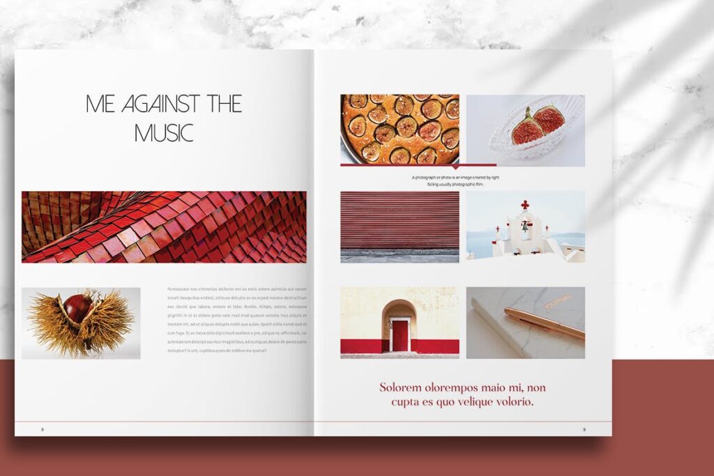 企业极简设计宣传册杂志画册模板素材Minimal Design BrochureEC 2N4UT插图4