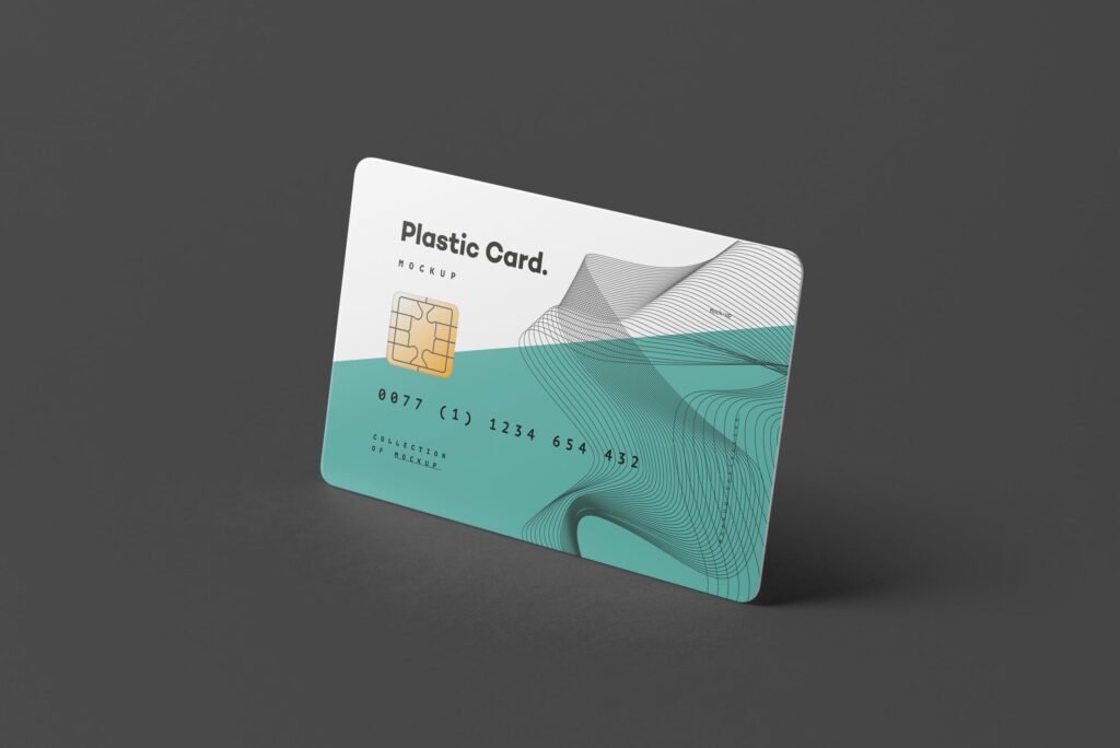 精致塑料卡/信用卡模型样机素材下载Plastic Card Mockup JHQBYL插图4