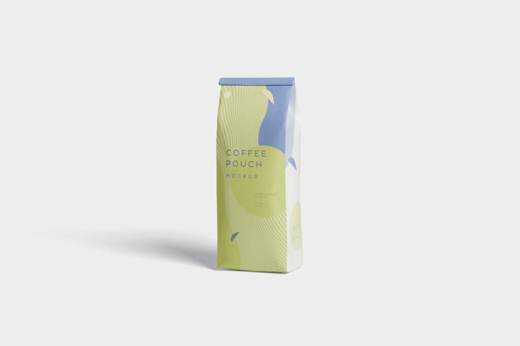 法国咖啡自封袋样机素材模板下载4 Coffee Pouch Mockups YE7NJ2F插图5