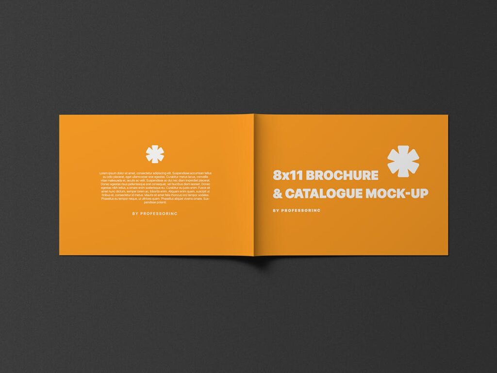 景观园林设计小册子/目录模版素材8×11 Landscape Brochure / Catalogue MockUp插图5