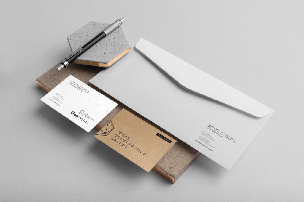 轻奢风高端品牌VI样机模型效果图Geometria Branding Mockup Vol2插图5