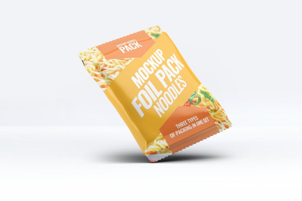 简约速食真空包装模型样机素材下载Instant Food Packages MockUp Bundle插图5